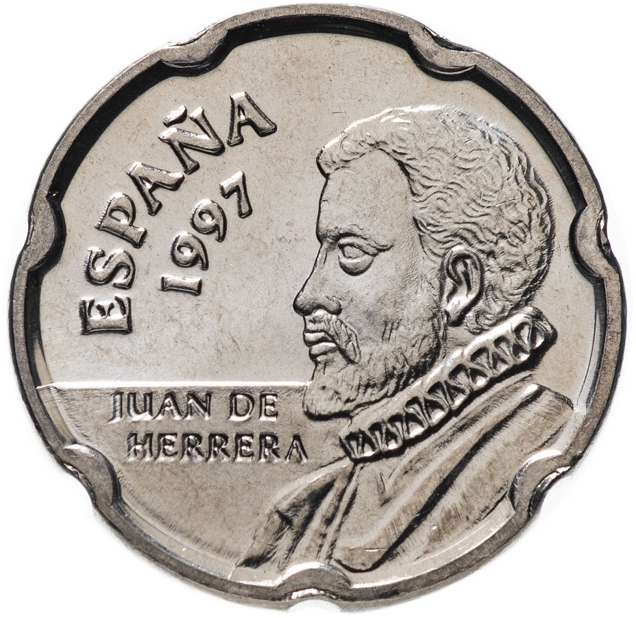 купить Испания 50 песет (pesetas) 1997 "Хуан де Эррера"