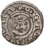 Купить Шведская Ливония 1 солид 1632-1654 королева Кристина
