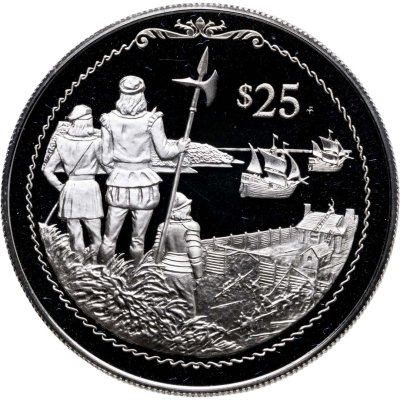 купить Британские Виргинские острова 25 долларов (dollar) 1992 "500 лет Открытию Нового Света. "