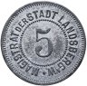 Купить Германия "Ландсберг" 5 пфеннигов 1917 нотгельд