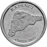 Купить Острова Пасхи, Чили (Рапануи) 1 песо 2021  "Статуи Моаи"