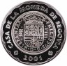 Купить Испания 2000 песет (pesetas) 2001 "500 лет монетному двору Сеговии"