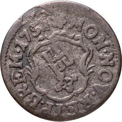 купить Бремен 1 гротен 1751