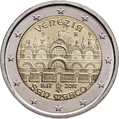 купить Италия 2 евро (euro) 2017 400 лет со дня постройки Собора Святого Марка
