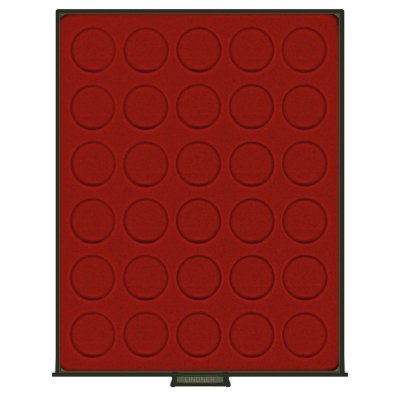 купить Бокс на 30 монет диаметром до 36 мм (Lindner, Германия)