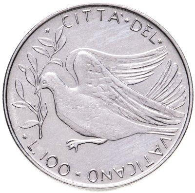 купить Ватикан 100 лир (lire) 1975