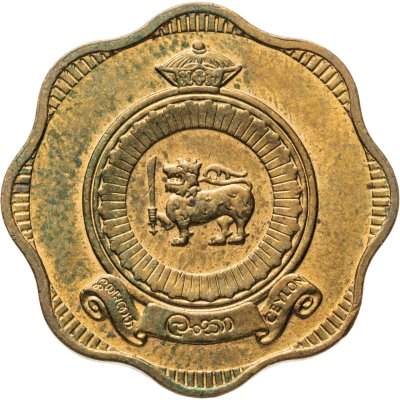 купить Цейлон 10 центов (cents) 1971