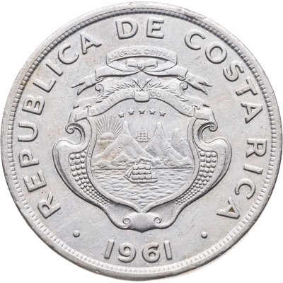 купить Коста-Рика 2 колона (colones) 1961