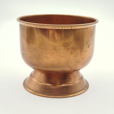 купить Чаша (вазочка) на ножке лаконичной формы, медь, Индия, 1980-2000 гг.