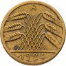 Купить Германия 5 рентенпфеннигов (rentenpfennig) 1924 А