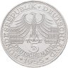 Купить Германия 5 марок 1955 "300 лет со дня рождения Людвига фон Бадена"