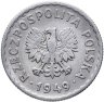 Купить Польша 1 злотый (zloty) 1949