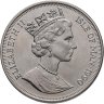 Купить Остров Мэн 1 крона (crown) 1990 "Чемпионат мира по футболу, Италия 1990 - Турин, Рим, Флоренция"