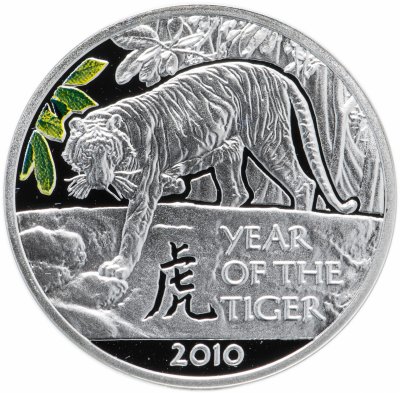 купить Ниуэ 1 доллар 2009 "Китайский гороскоп: год тигра"