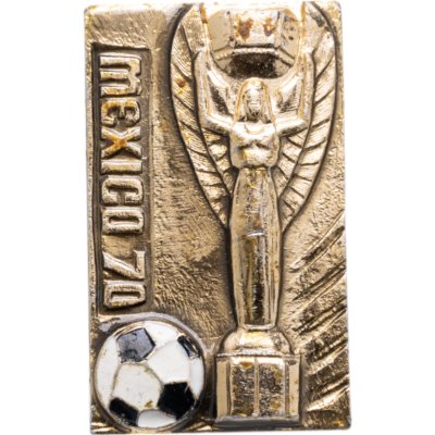 купить Значок "Чепионат мира по Футболу в Мексике 1970"