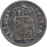Купить Германия, Бавария 1 крейцер 1848