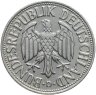 Купить Германия 1 марка 1950, знак монетного двора: "D" - Мюнхен