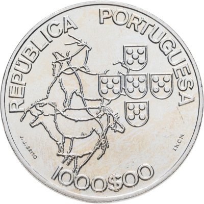 купить Португалия 1000 эскудо (escudos) 2000 "Председательство в Совете Европейского Союза"