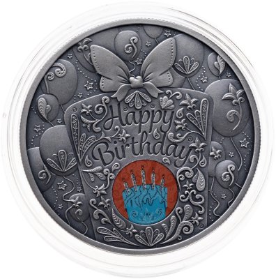 купить Остров Ниуэ 1 доллар 2020 «С днём рождения»