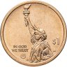 Купить США 1 доллар 2022 D Американские инновации - Билл Монро и музыкальное направление Блюграсс (Кентукки)