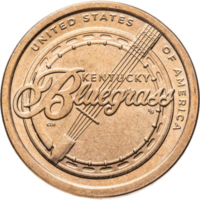 купить США 1 доллар 2022 D Американские инновации - Билл Монро и музыкальное направление Блюграсс (Кентукки)