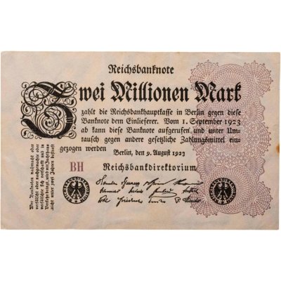 купить Германия 2000000 (2 миллиона) марок 1923 года