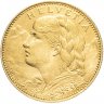 Купить Швейцария 10 франков (francs) 1915