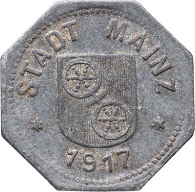 купить Германия "Майнц" 10 пфеннигов 1917 нотгельд