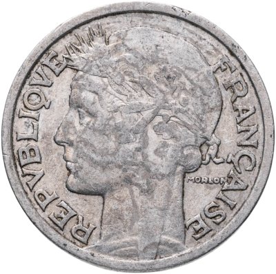 купить Франция 2 франка (francs) 1947