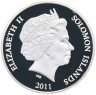 Купить Соломоновы острова 5 долларов 2011 "Архангел Михаил"