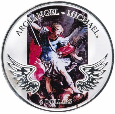 купить Соломоновы острова 5 долларов 2011 "Архангел Михаил"
