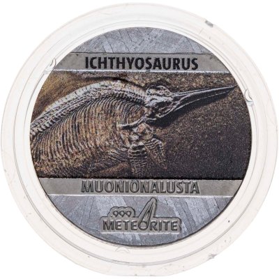 купить Остров Ниуэ 5 центов 2020 "Ископаемые на метеорите: Ихтиозавр" с сертификатом
