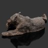 Купить Пресс-папье "Медведь лежащий" (большой), клеймо "МПЗ", Мальцовский Песоченский завод (?), чугун, литье, Россия, 1900-1920 гг.