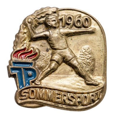 купить Значок Пионеры ГДР ТР Sommersport ( Летние виды спорта) 1960 (Разновидность случайная )