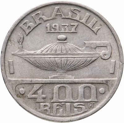 купить Бразилия 400 рейс (reis) 1937