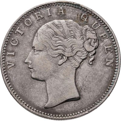 купить Индия (Британская) 1 рупия (rupee) 1840 "VICTORIA QUEEN" над головой