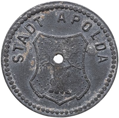 купить Германия "Апольда" 5 пфеннигов 1918 нотгельд