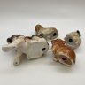 Купить Набор из 4-х статуэток "Собаки" (в подборе), фарфор, 2000-2010 гг.