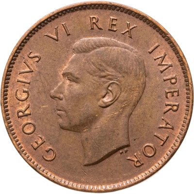 купить ЮАР 1/4 пенни (penny) 1943