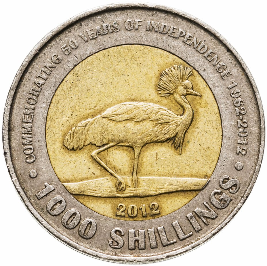 купить Уганда 1000 шиллингов 2012 "50 лет независимости"