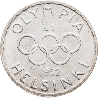купить Финляндия 500 марок 1952 "XV летние Олимпийские игры, Хельсинки 1952"