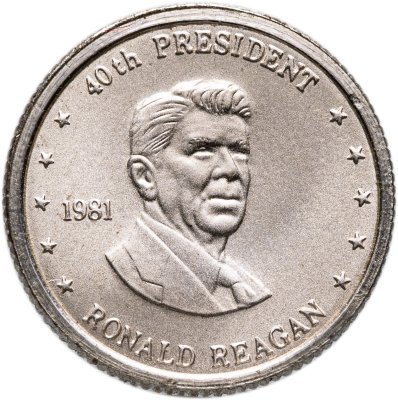 купить Жетон, США Рональд Рейган 1981 год