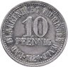 Купить Германия "Бад-Бланкенбург" 10 пфеннигов 1921  нотгельд "Фридрих Фрёбель"