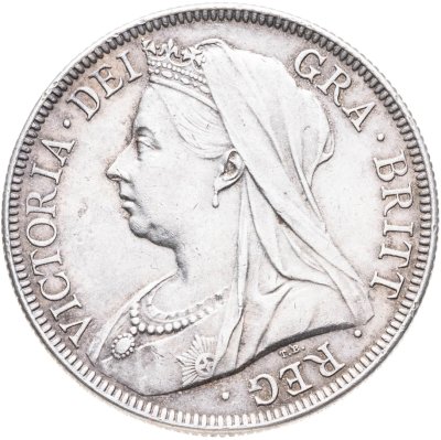 купить Великобритания 1/2 кроны (crown) 1901