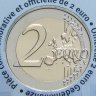 Купить Бельгия 2 евро 2024 "Председательство Бельгии в Совете ЕС" на фламандском языке