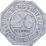 Купить Германия (Нюрнберг) нотгельд  20 пфеннигов 1921 "Фонтан добродетели"