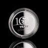 Купить 3 рубля 2021 Proof "100 лет Государственному академическому театру имени Евгения Вахтангова"