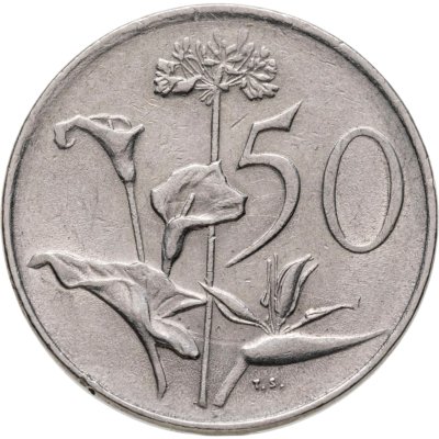 купить ЮАР 50 центов (cents) 1977