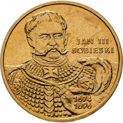 купить Польша 2 злотых 2001 "Ян III Собеский (1674-1696) (Jan III Sobieski )"