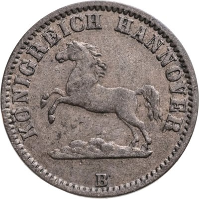 купить Германия, Ганновер 1/2 гроша 1858
